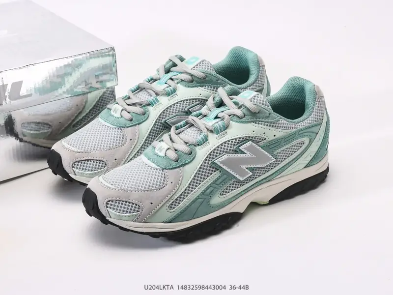 New Balance Sepatu Kasual Tahan Lama Low Top Outdoor U204LKA #14832598443004